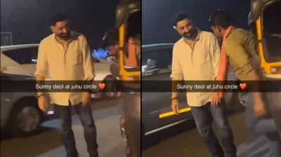 મુંબઈમાં રસ્તા વચ્ચે નશામાં ધૂત જોવા મળ્યો સની દેઓલ  સોશિયલ મીડિયામાં વીડિયો વાઈરલ થતા એક્ટરે જણાવી હકીકત