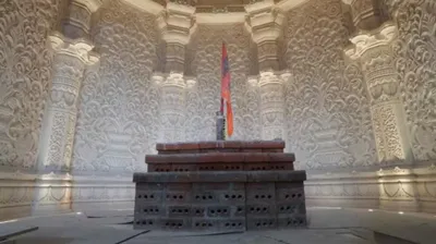 અયોધ્યા રામમંદિરમાં ભગવાન શ્રી રામલલાનું ગર્ભગૃહ તૈયાર  22 જાન્યુઆરીએ પ્રાણપ્રતિષ્ઠા  જુઓ વિડીયો